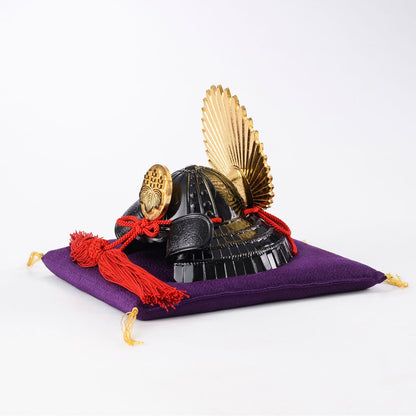 Casque de samouraï japonais Toyotomi Hideyoshi Ginzado | Kabuto décoratif fabriqué au Japon