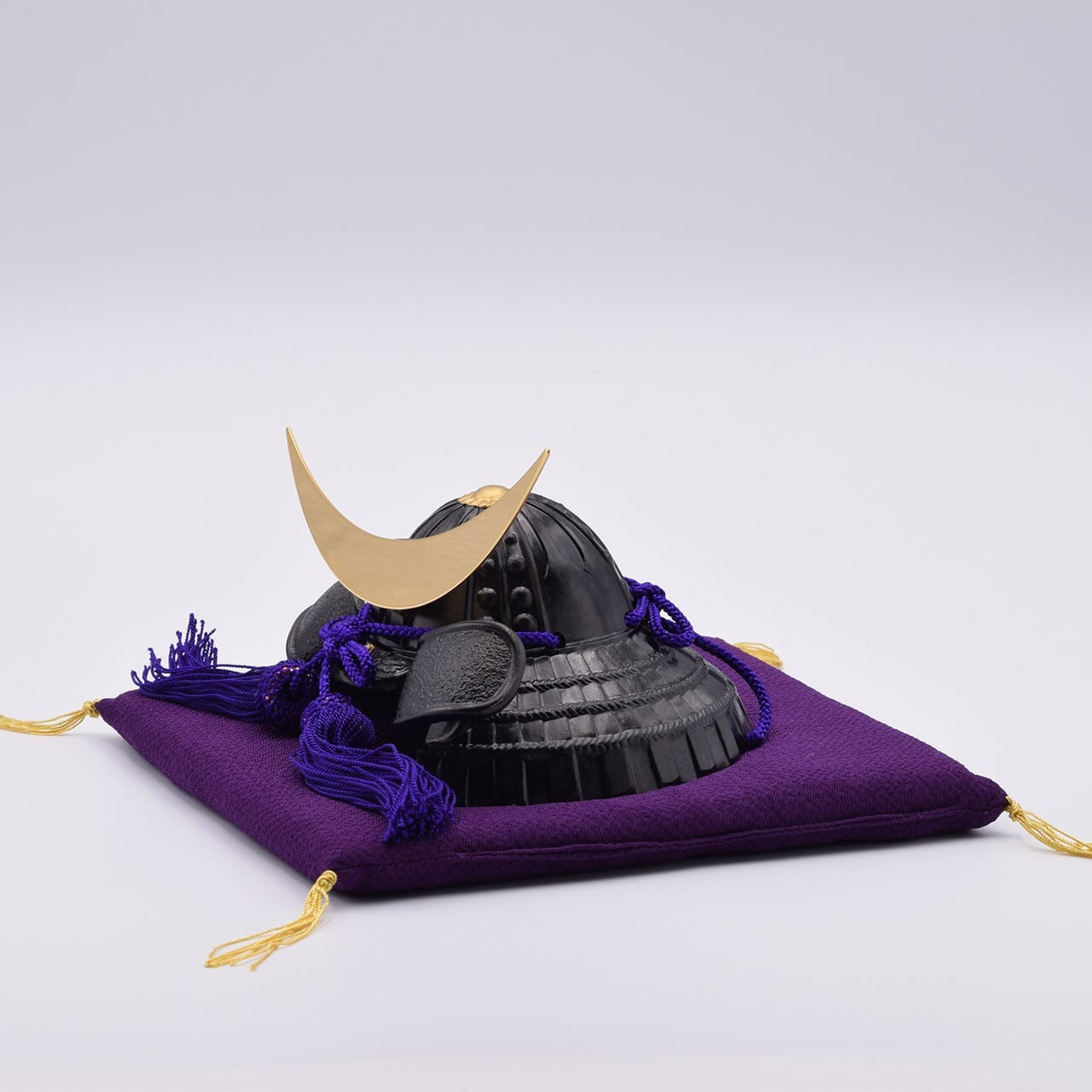 Casque de samouraï japonais Date Masamune Ginzado | Kabuto décoratif en métal fabriqué au Japon