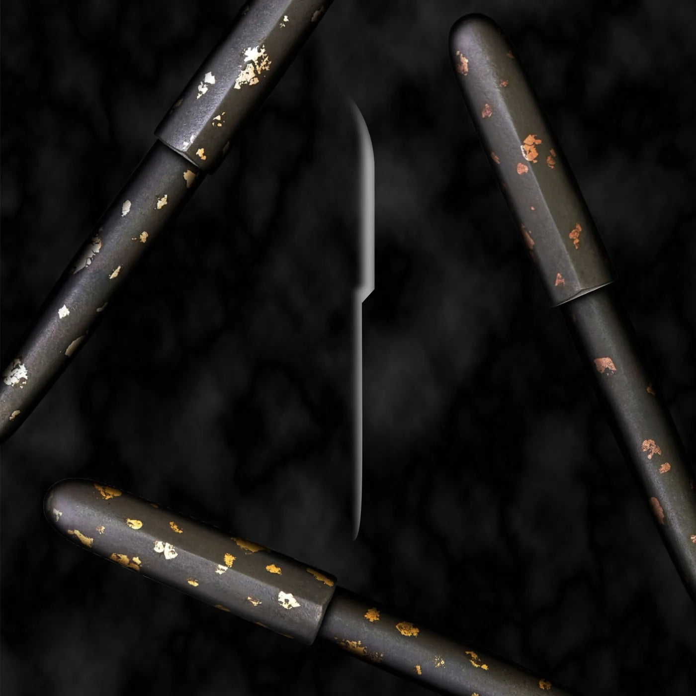 Stylo-plume Sailor Nawate – Laque d’Aizu et feuille métallique