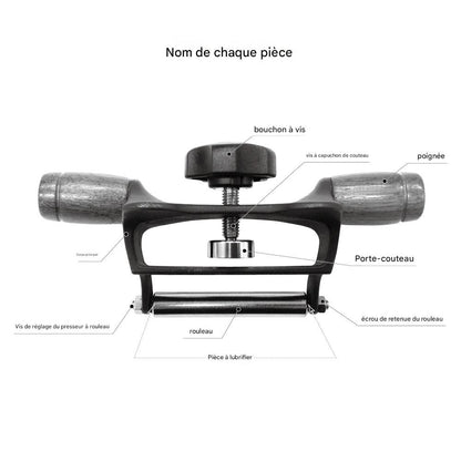 Guide d’Affûtage Japonais KAKURI KBS-50 – Guide de maintien d’angle pour ciseaux à bois et rabots