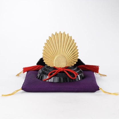 Casque de samouraï japonais Toyotomi Hideyoshi Ginzado | Kabuto décoratif fabriqué au Japon
