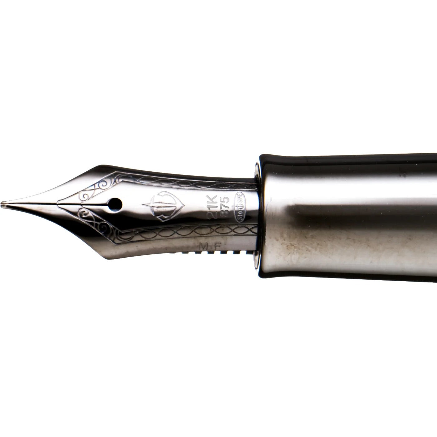 Stylo-plume Sailor CYLINT Black Stainless Steel – Plume 21K