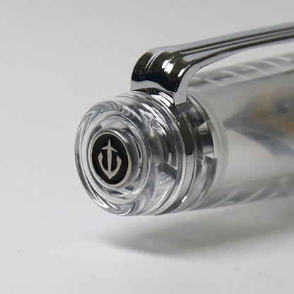 Stylo-plume Sailor Professional Gear Silver Demonstrator – Plume or 21 carats