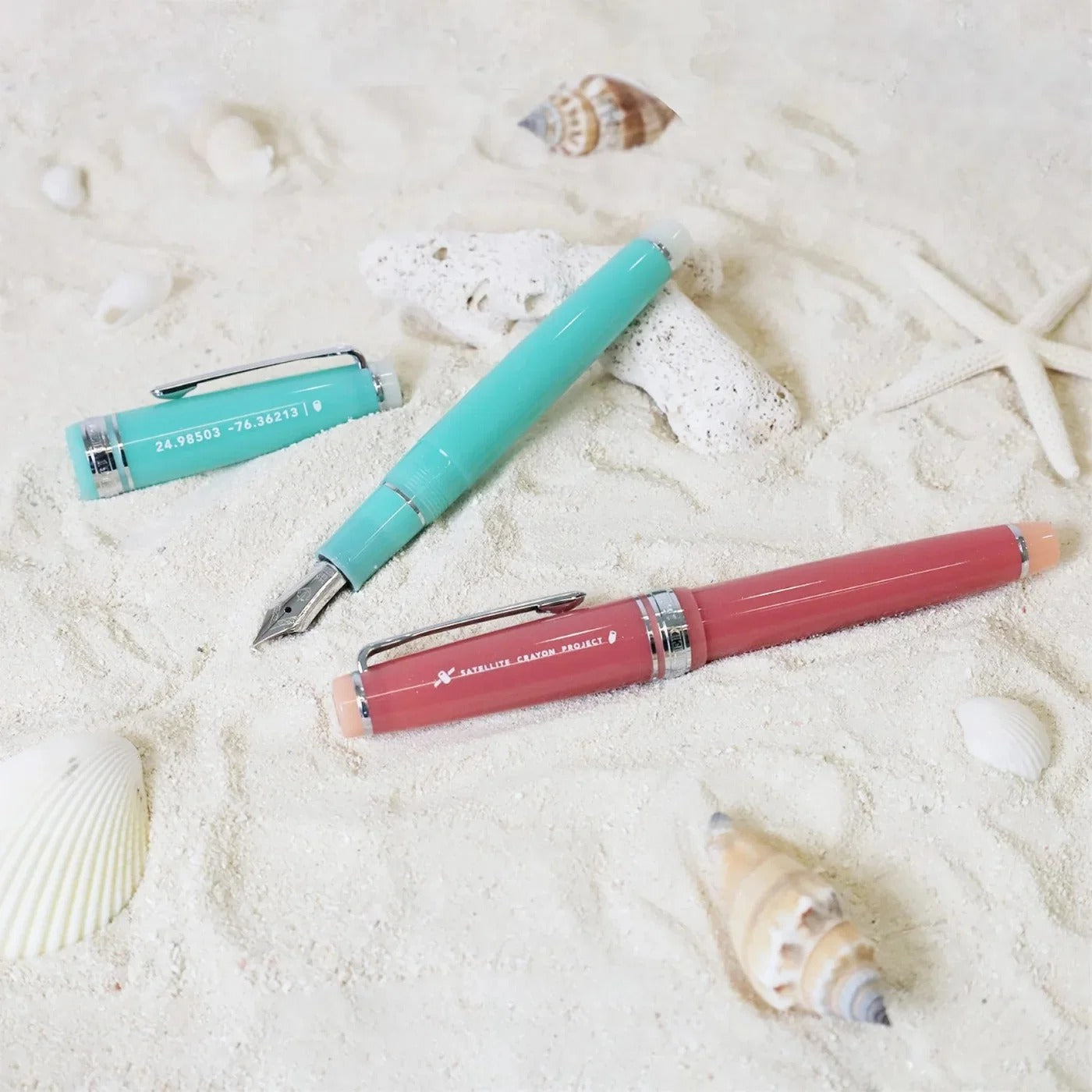 Stylo-plume Sailor Ocean – Plume or 21 carats