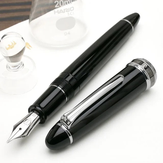 Stylo-plume Sailor Naginata Togi Silver Trim – Plume 21K