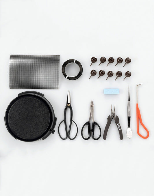 Kit Japonais Bonsaï Débutant 10 Outils – Set Complet d’Entretien Made in Japan