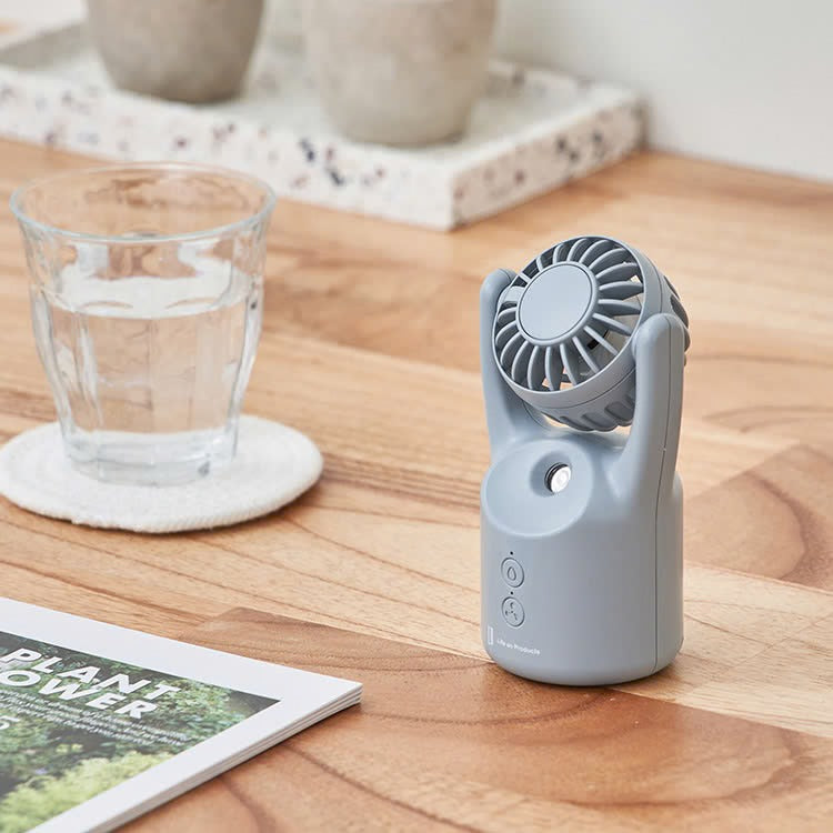 Ventilateur brumisateur rechargeable 3-en-1 pour bouteille – Life on Products