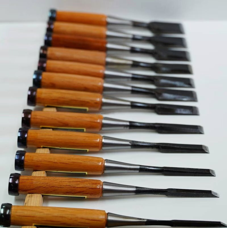 Ciseaux japonais d’assemblage Nagasuke Iwasaki – Acier blanc #2 – Série Bench Chisels