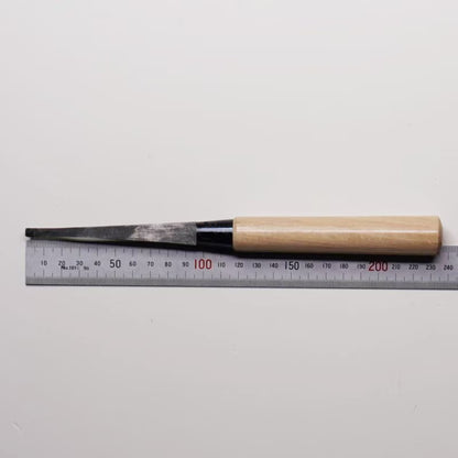 Ciseau japonais de nettoyage de fond de mortaise – lame 6 mm