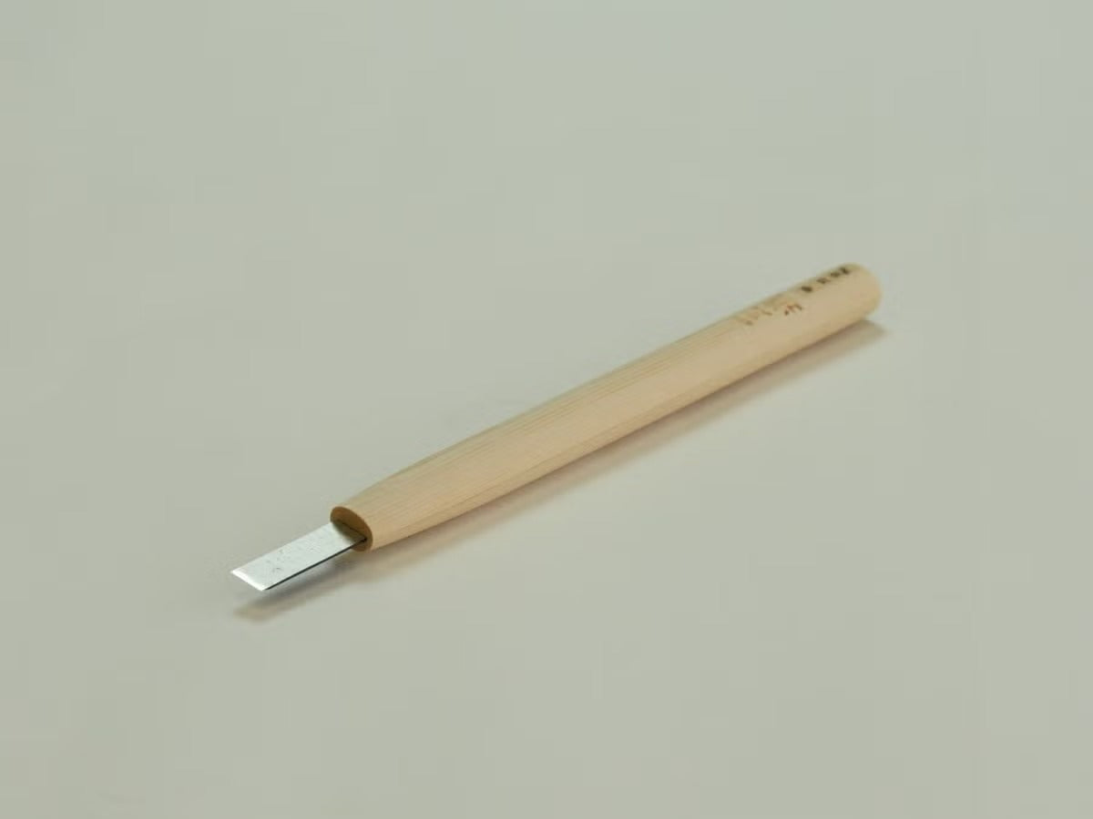 Gouge Plate Japonaise en Acier Aogami #2 – 1.5 à 12 mm – Sculpture Bois