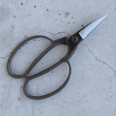 Ciseaux de jardin japonais forgés – 75 mm – Acier carbone – Fabrication traditionnelle