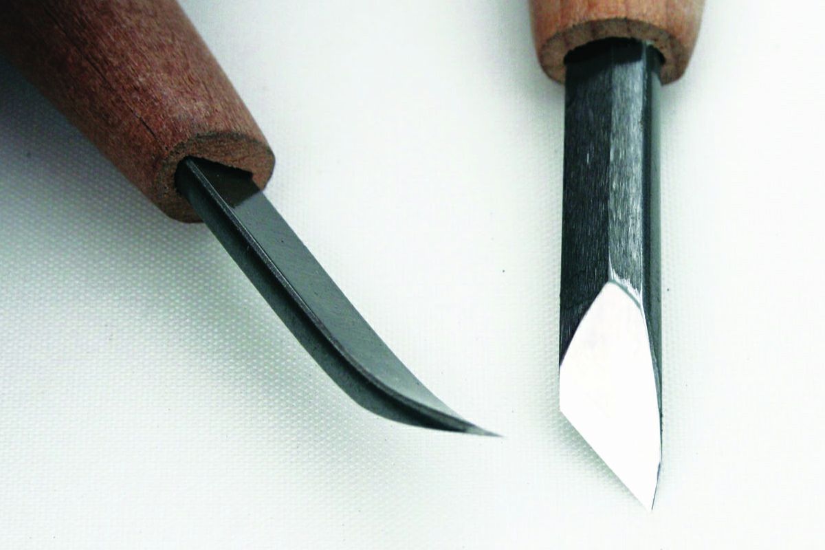 Racloir japonais fin HSS type In-to – Droit ou Gauche – Zones etroites – Sculpture sur bois