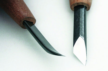 Racloir japonais fin HSS type In-to – Droit ou Gauche – Zones etroites – Sculpture sur bois