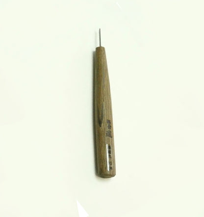 Ciseau japonais ultra fin (gouge) – Acier HSS – 0.5 mm – Sculpture de précision