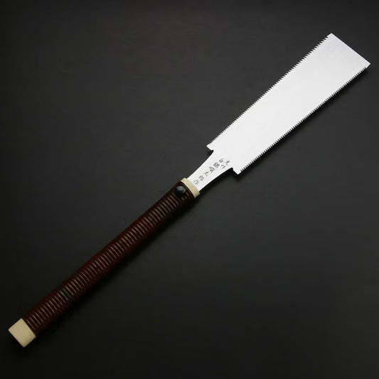 Japanese Ryoba Saw 225 mm – Shiragane Juntaro – Premium Carbon Steel – Japanese Craftsmanship