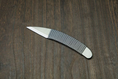 Couteau japonais Shinobigatana (Kiridashi moderne) – Acier HSS – Paracorde – Édition design primée