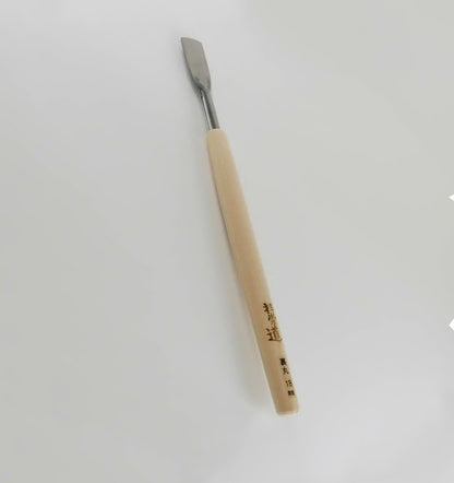 Ciseau japonais Uramaru (gouge interne) – Acier HSS – 18 mm – Long reach – Sculpture de précision