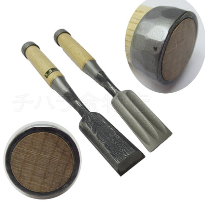 Set de Ciseaux à Bois Japonais Suminasashi Jensaku – Oire Nomi 10 Pièces Manche Chêne Blanc