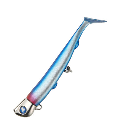 BlueBlue Jolty – Leurre Souple 4 inch sur Tete Plombee (Jig Head) 15g 22g 30g – Made in Japan