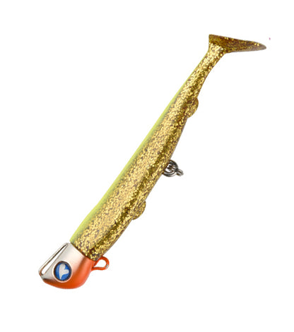 BlueBlue Jolty – Leurre Souple 4 inch sur Tete Plombee (Jig Head) 15g 22g 30g – Made in Japan