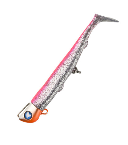 BlueBlue Jolty – Leurre Souple 4 inch sur Tete Plombee (Jig Head) 15g 22g 30g – Made in Japan