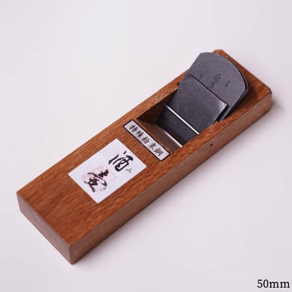 Small Japanese Jozaburo “Sakazuki” plane – Red oak body – 36 / 42 / 50 mm