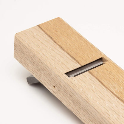 Rabot Japonais KAKURI 50 mm – Kanna double lame en acier carbone avec base en chêne (Made in Japan)