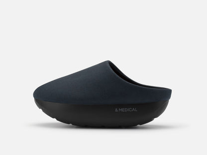 Chaussons Fitness KAMOLEG 2.0 W – Chaussures d’intérieur à semelle arrondie (version bureau en cuir vegan)