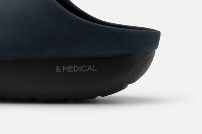 Chaussons Fitness KAMOLEG 2.0 W – Chaussures d’intérieur à semelle arrondie (version bureau en cuir vegan)