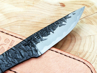 Cuchillo japonés Kanetsune Hayashi – Serie Furin Kazan Shirogami #2 (65 mm)