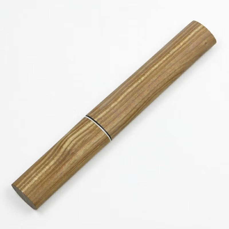 Couteau Japonais Yokote Kiridashi Kikumasamune 135 mm – Couteau Bois et Bambou Noir Forgé