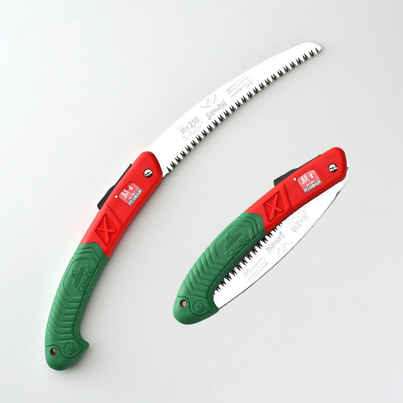 Scie pliante japonaise Kishi – Série FC – Scie d’élagage compacte