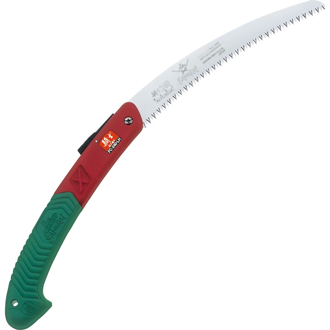 Scie pliante japonaise Kishi – Série FC – Scie d’élagage compacte