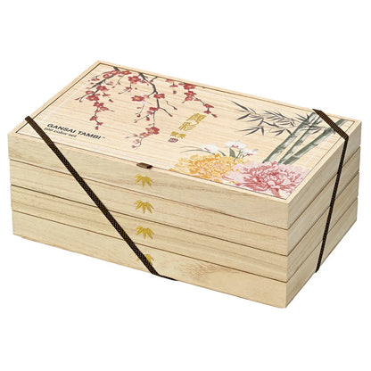 Aquarelle Japonaise Kuretake Gansai Tambi 100 Couleurs – Coffret Premium en Bois Kiri Édition Limitée