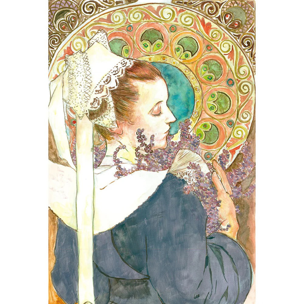Kuretake Gansai Tambi Art Nouveau 24-Color Japanese Watercolor Set – Artistic Palette with Subtle Shades