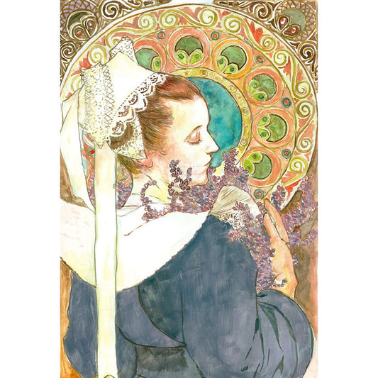 Acuarelas japonesas Kuretake Gansai Tambi Art Nouveau 24 colores - Paleta artística tonos sutiles