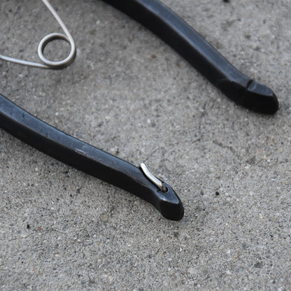 Ciseaux japonais de précision KUROCO – 75 mm – Acier Aogami – Avec arrêt de sécurité (droitier)