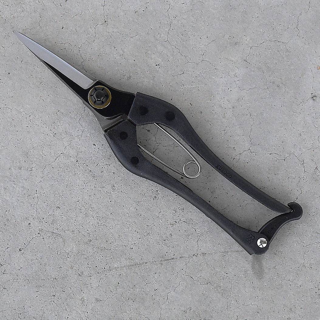 Ciseaux japonais KUROCO à double lame – Manche court – 180 mm – Taille précise des bourgeons