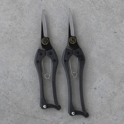 Ciseaux japonais KUROCO à double lame – Manche court – 180 mm – Taille précise des bourgeons