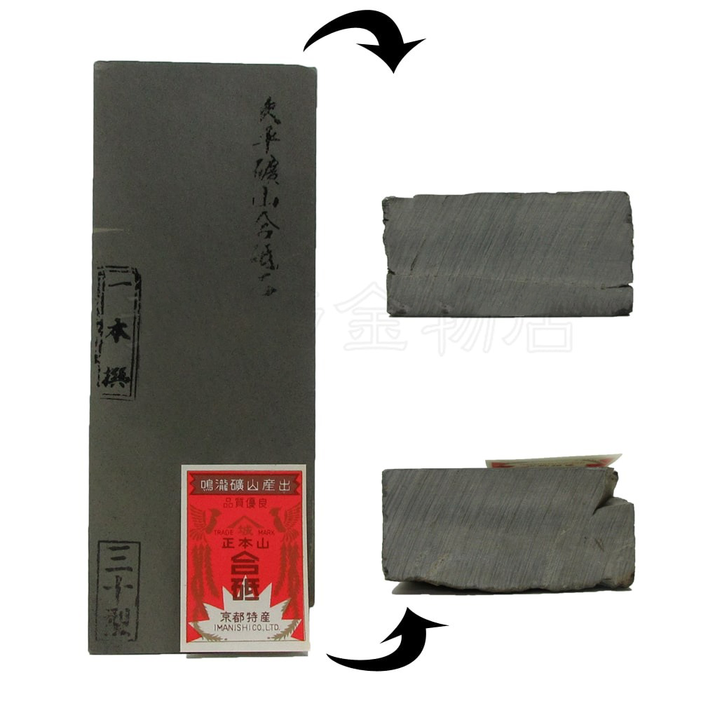 Piedra de Afilar Natural Kyoto Ohira – Mina Narutaki 30 Tipo Piedra de Acabado Natural