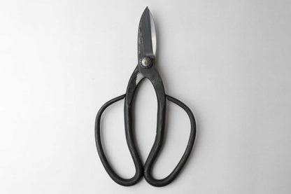 Kyoto Style Japanese Garden Shears – 210 mm Professional Pruner in Yasuki Blue Steel #2 (72 mm blade)