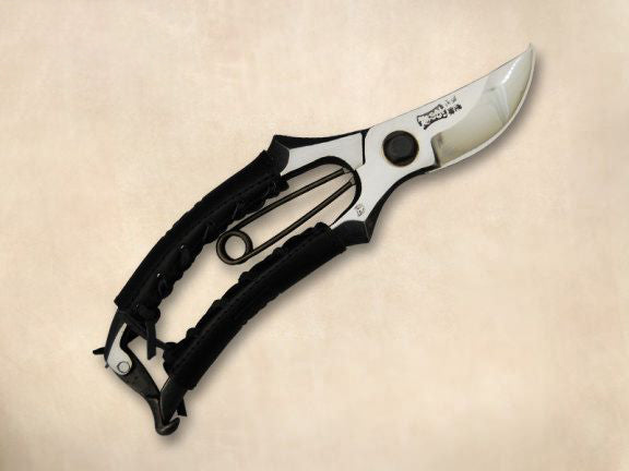 Housse en cuir pour sécateurs – Grip en cuir naturel, noir ou rouge