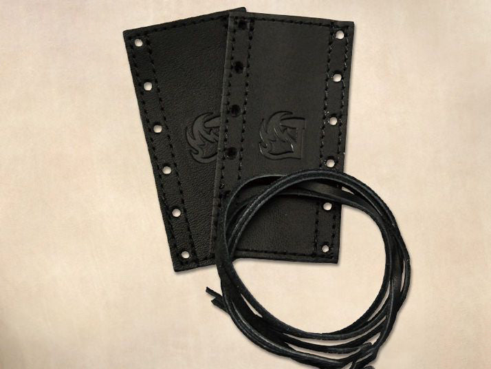 Housse en cuir pour sécateurs – Grip en cuir naturel, noir ou rouge