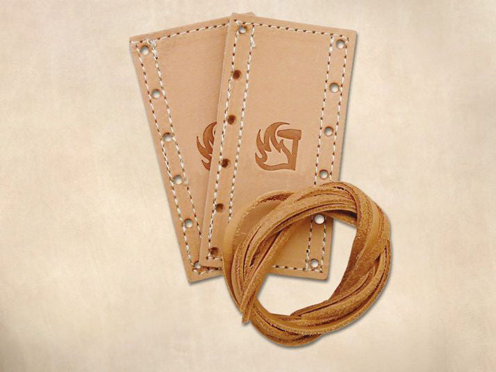 Housse en cuir pour sécateurs – Grip en cuir naturel, noir ou rouge