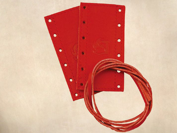 Housse en cuir pour sécateurs – Grip en cuir naturel, noir ou rouge