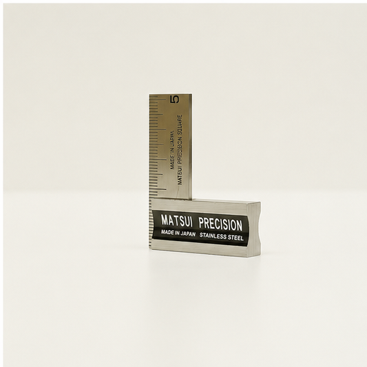 Matsui 50mm Stainless Steel Graduated Japanese Square – Sanjo Precision Square