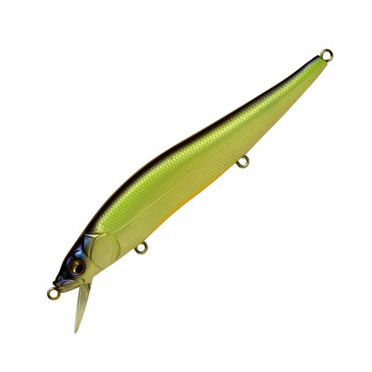 Megabass Vision Oneten 110 – Jerkbait Suspendu 14 g – Table Rock SP