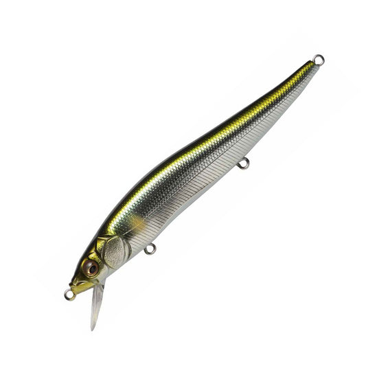 Megabass Vision Oneten 110 – Jerkbait Suspendu 14 g – Wagin Ayu