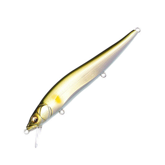 Megabass Vision Oneten 110 – Jerkbait Suspendu 14 g – Wakin Ayu