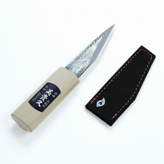 Couteau japonais de sculpture – 90mm / 105mm / 120mm / 135mm – Lame simple biseau – Étui inclus – Made in Japan